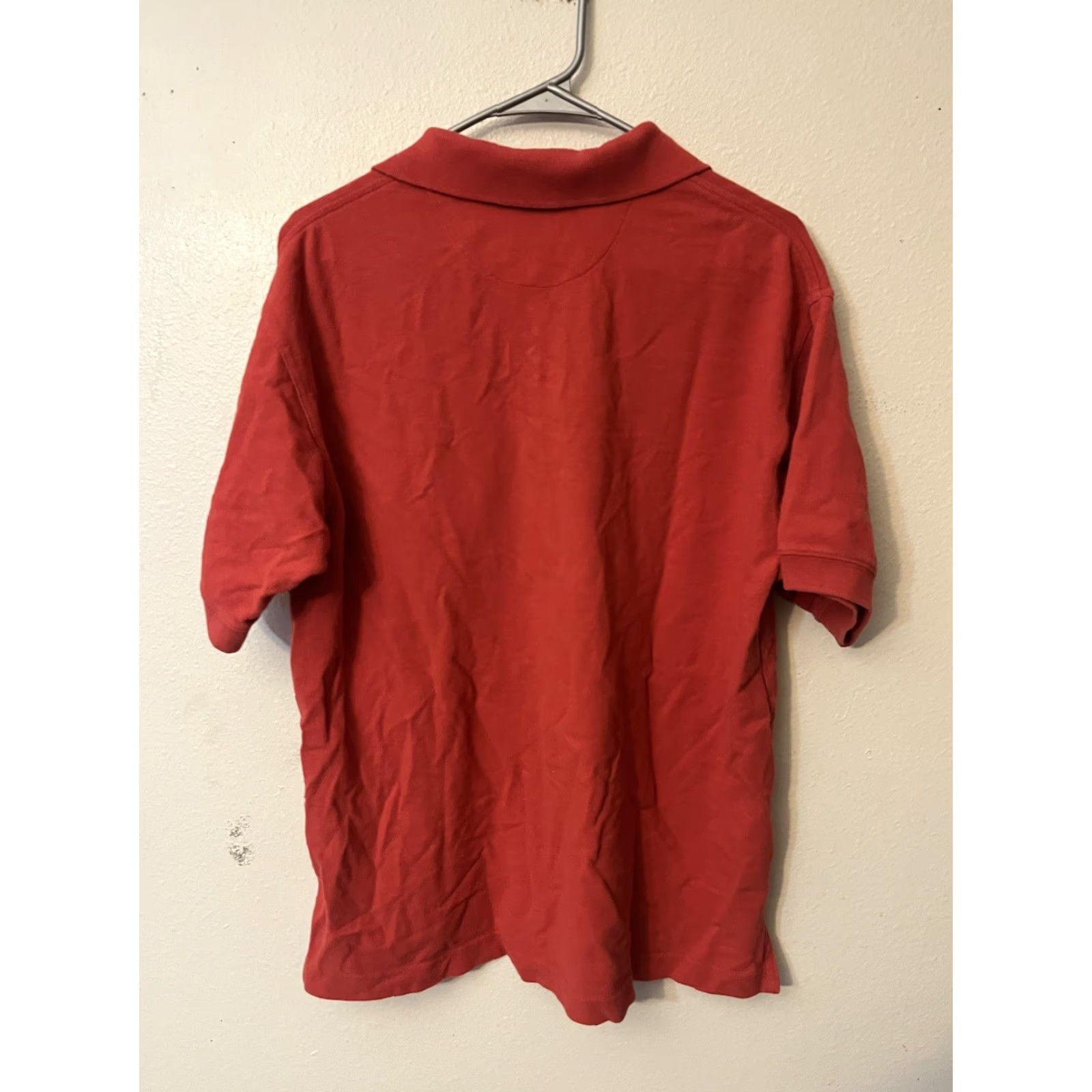 Gap GAP Polo Shirt Mens Size M Short Sleeve Pink Salmon Knit Stretch 90s Retro Polo Mens Size US M / EU 48-50 / 2 - 3 Thumbnail
