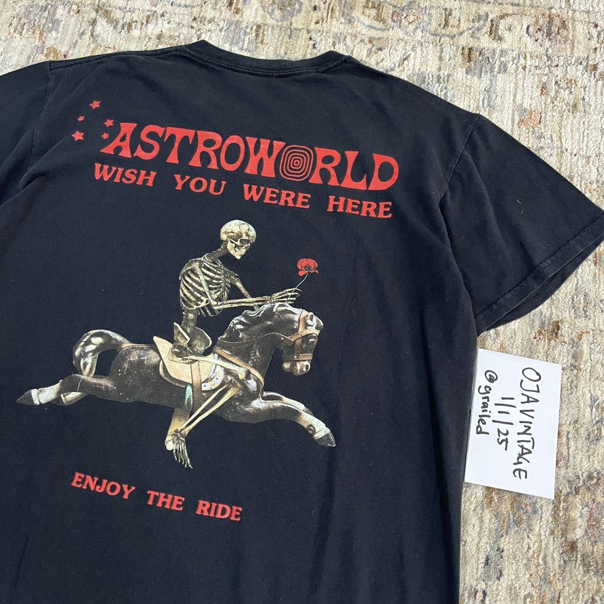 Travis Scott Astroworld Tour Wish You Were Here Size US M / EU 48-50 / 2 - 2 Thumbnail