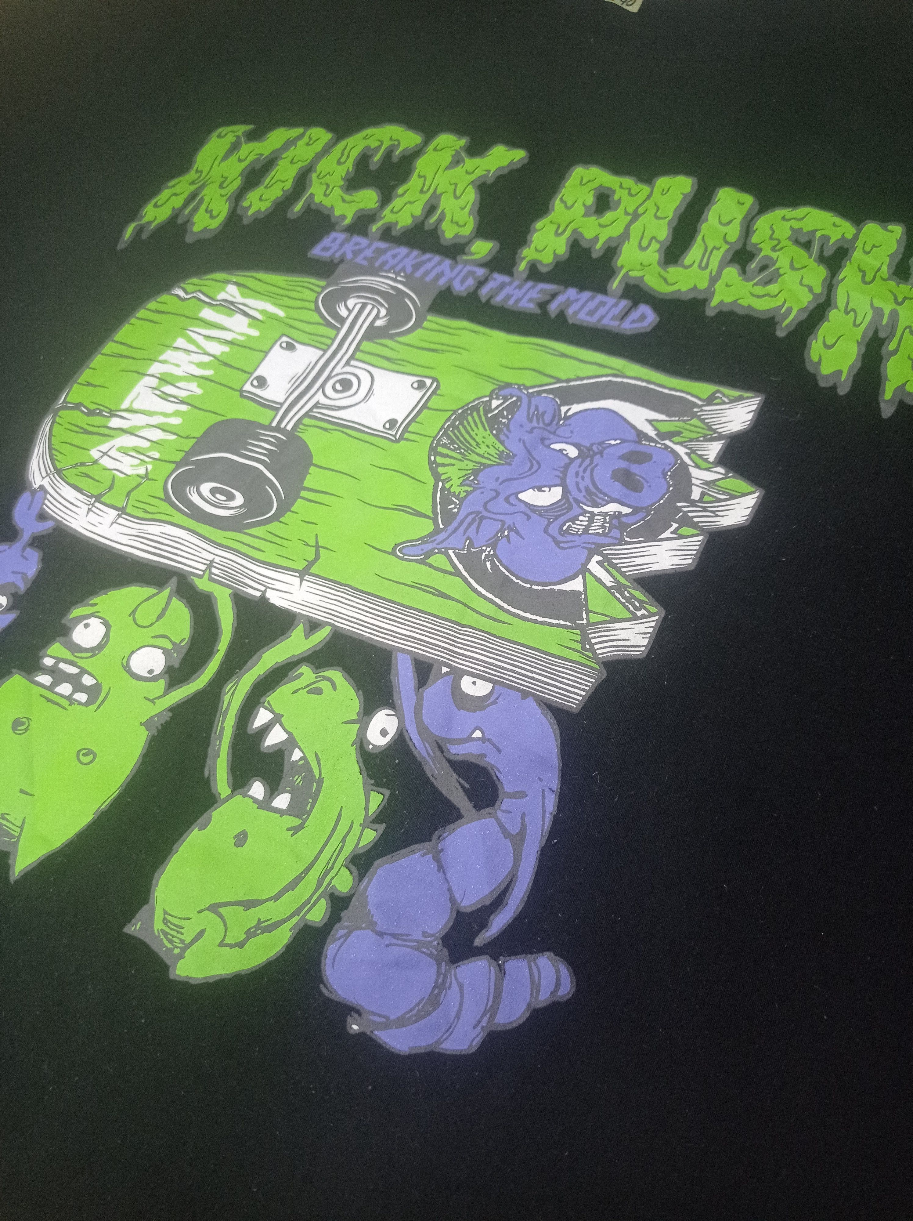 Airwalk Airwalk kick push skate gang grafic tee Size US XXL / EU 58 / 5 - 5 Thumbnail