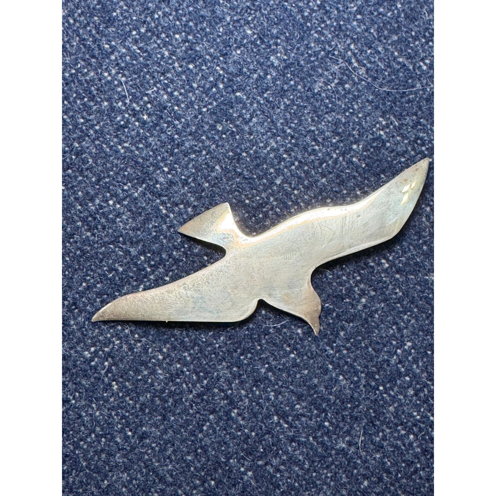 Other Vintage Intl Sterling Seagull Brooch, Lots of Patina Size ONE SIZE - 1 Thumbnail