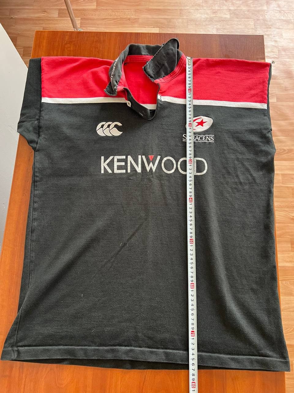 Canterbury of New Zealand 2000/01 SARACENS HOME RUGBY UNION SHIRT JERSEY CANTERBURY Size US XXL / EU 58 / 5 - 19 Thumbnail