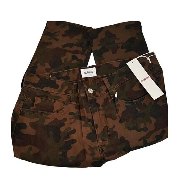 Hudson Hudson Mens Brown Ace Camo Print Mid Rise Skinny Jeans Sz 34 Size US 34 / EU 50 - 3 Thumbnail
