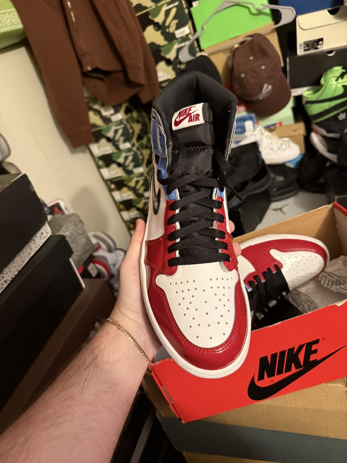 Jordan Brand Jordan retro 1 fearless sz 9.5 Size US 9.5 / EU 42-43 - 2 Thumbnail