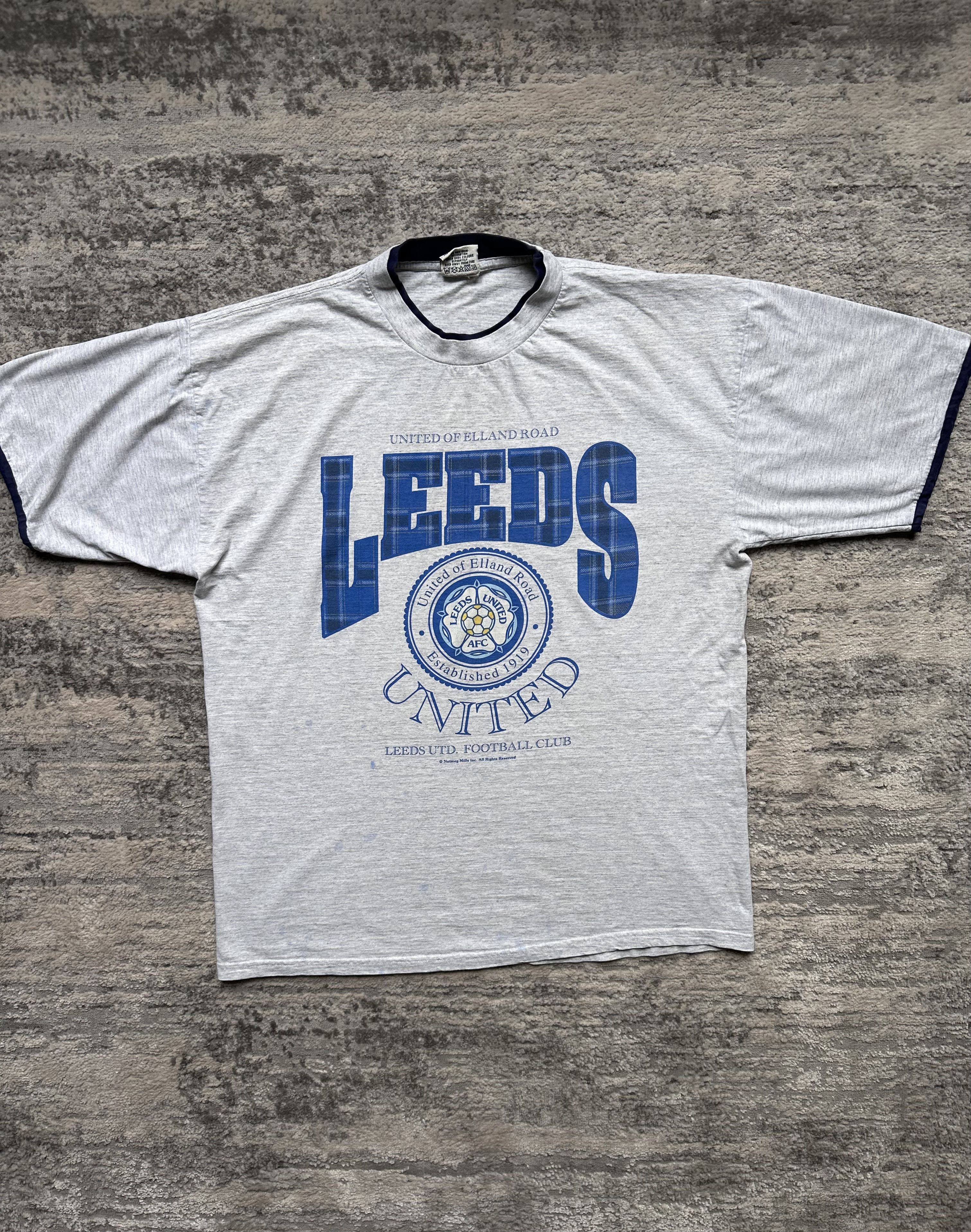 Vintage Leeds United vintage t shirt Size US XL / EU 56 / 4 - 1 Thumbnail