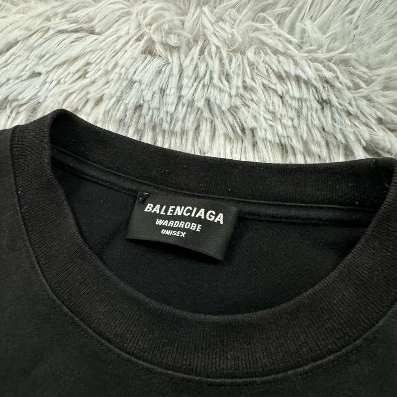 Balenciaga Balenciaga Short sleeve with back label Size US S / EU 44-46 / 1 - 5 Thumbnail