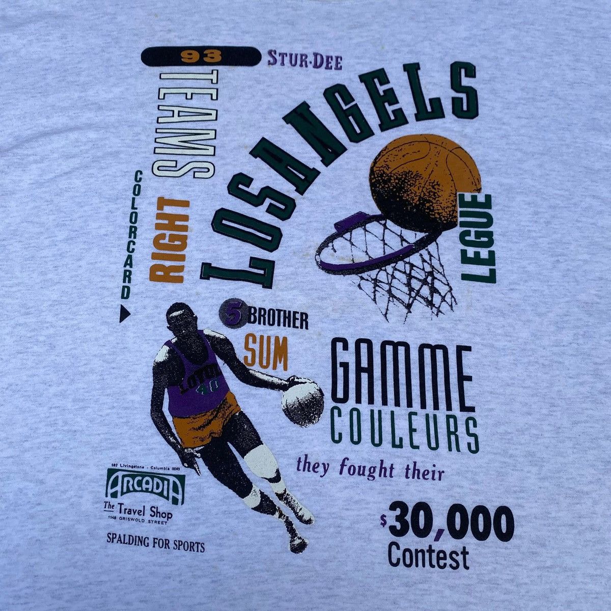 Vintage RARE ‼️ Spalding Size US M / EU 48-50 / 2 - 2 Thumbnail