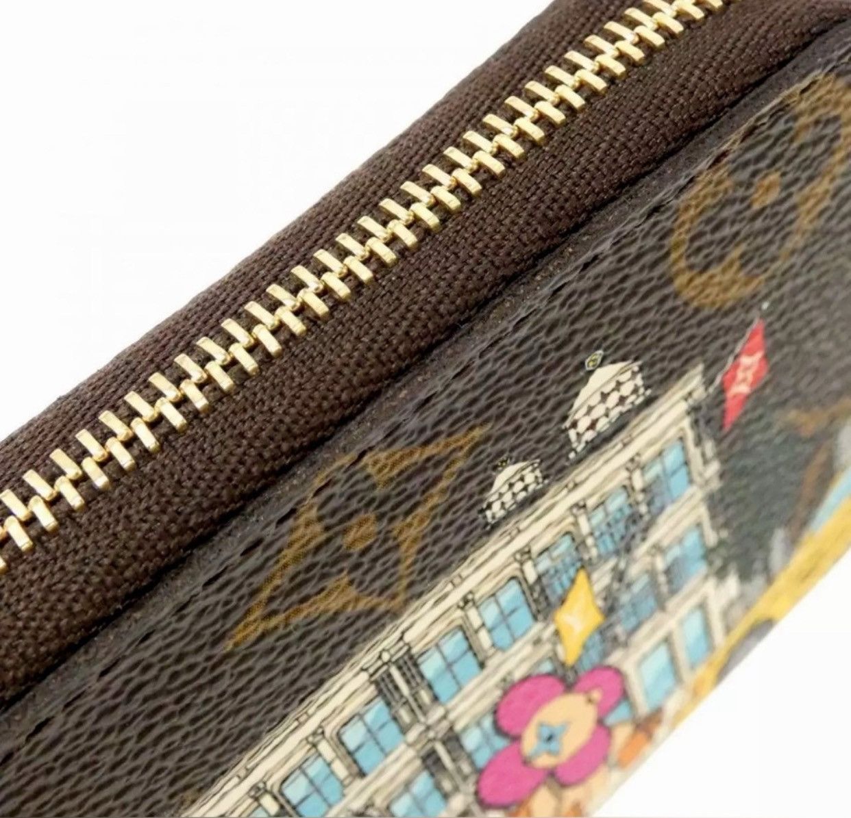 Louis Vuitton LOUIS VUITTON Monogram 2022 Xmas Animation NY Soho Zippy Size ONE SIZE - 6 Thumbnail