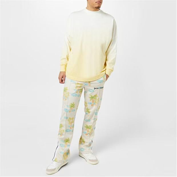 o1g2r1mq0524 Long Sleeve T-Shirts in Yellow & White