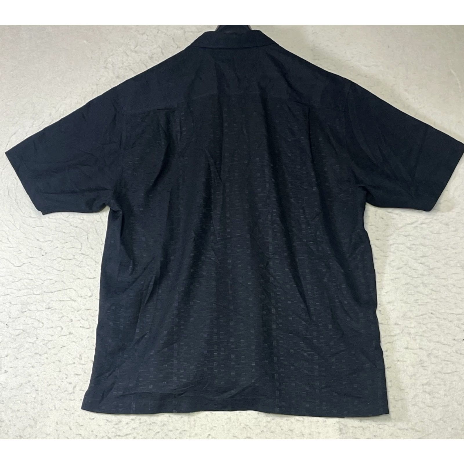 Tommy Bahama Tommy Bahama Shirt Mens Black Silk Floral Hawaiian Button-Up Camp Casual Size L Size US L / EU 52-54 / 3 - 2 Thumbnail