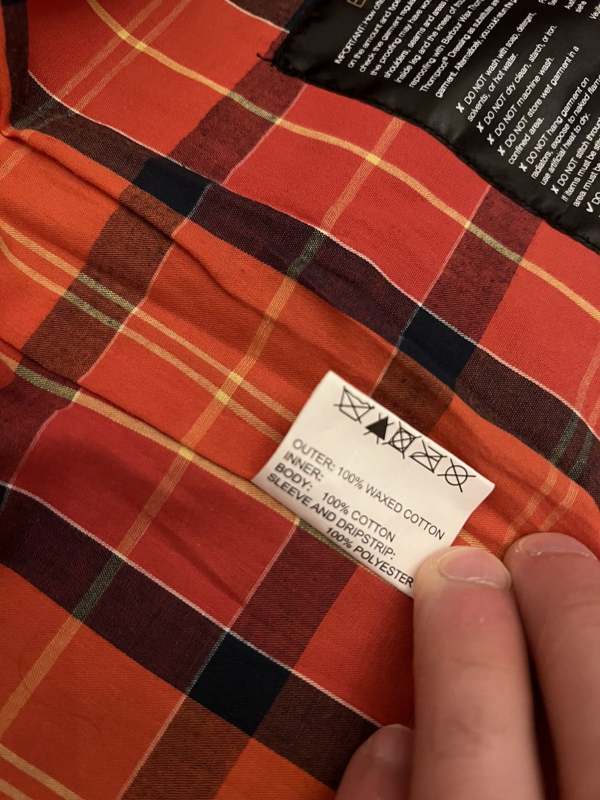 Barbour Barbour International A7 Waxed Motorcycle Jacket Size US M / EU 48-50 / 2 - 13 Thumbnail