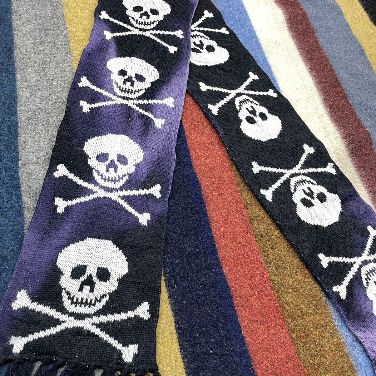 Other Skull Print Muffler Scarf #1448/AX Size ONE SIZE - 3 Thumbnail