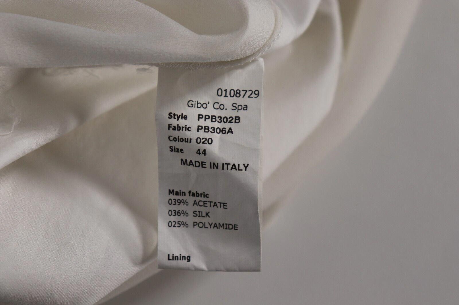 Paul Smith Paul Smith US8 White Button Up Shirt Long Sleeve Blouse Size M / US 6-8 / IT 42-44 - 4 Thumbnail