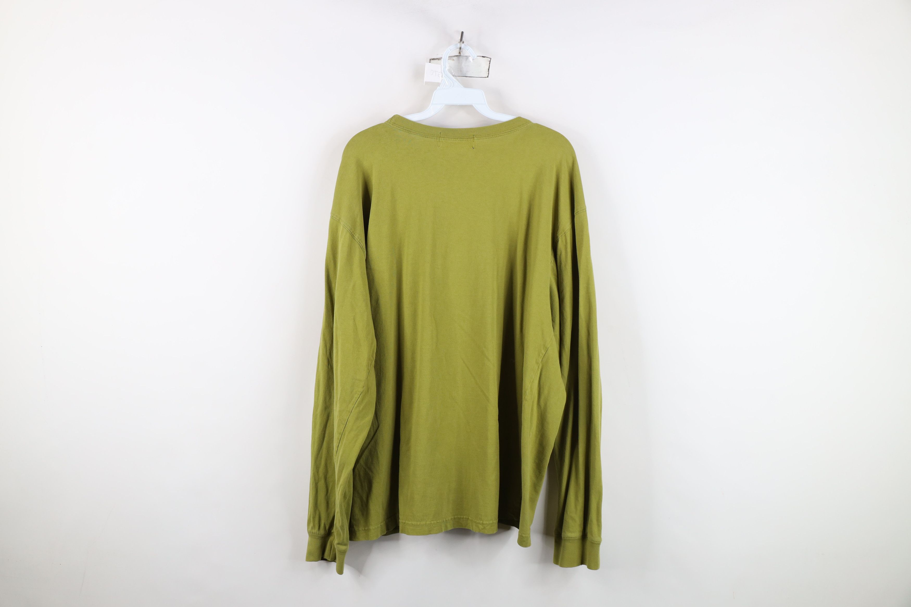 Eddie Bauer Vintage 90s Eddie Bauer Blank Cotton Long Sleeve T-Shirt Size US L / EU 52-54 / 3 - 13 Thumbnail