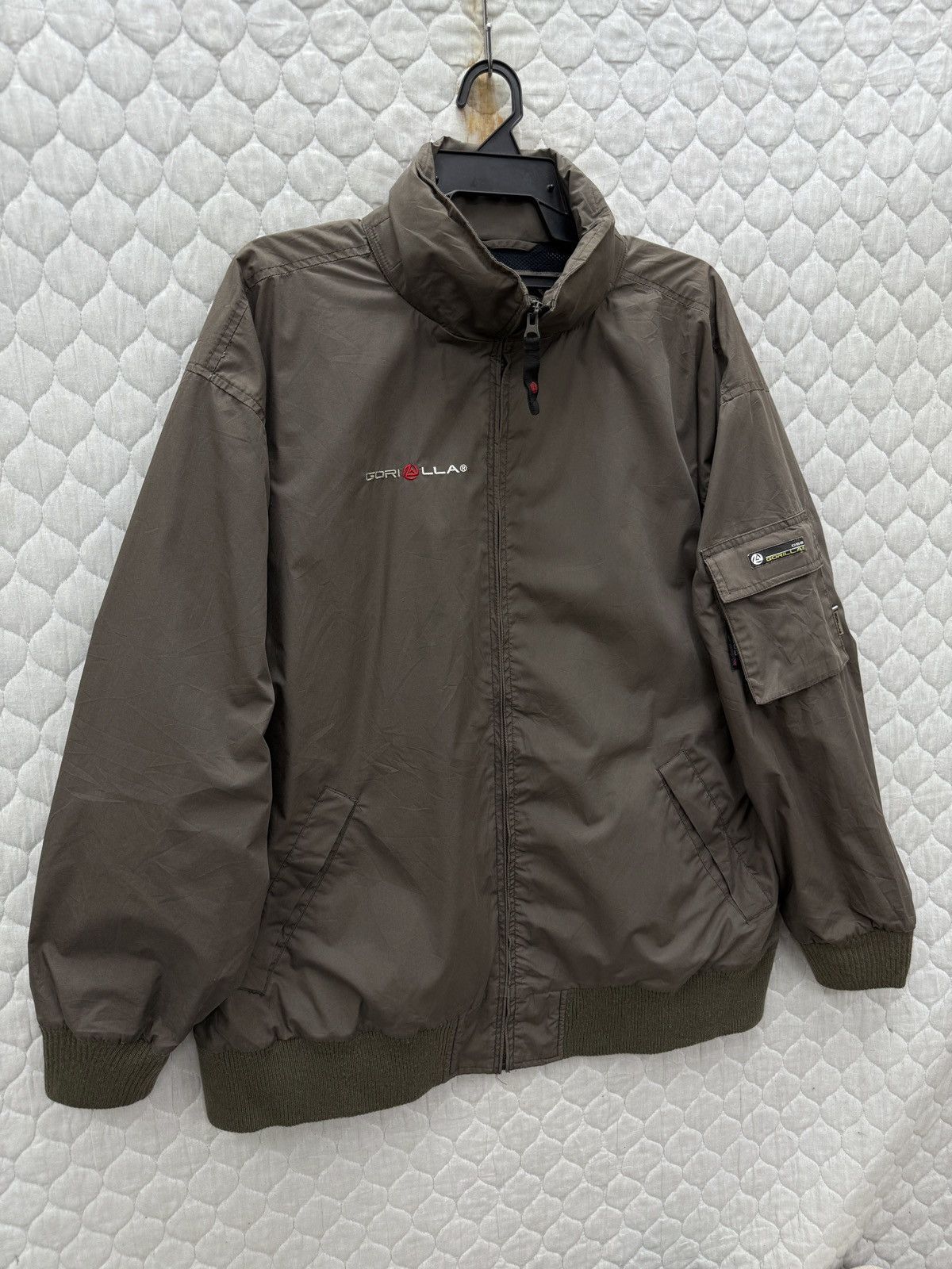 Japanese Brand 🔥🔥🔥STEALS VINTAGE GORILLA BOMBER JACKET Size US M / EU 48-50 / 2 - 2 Thumbnail