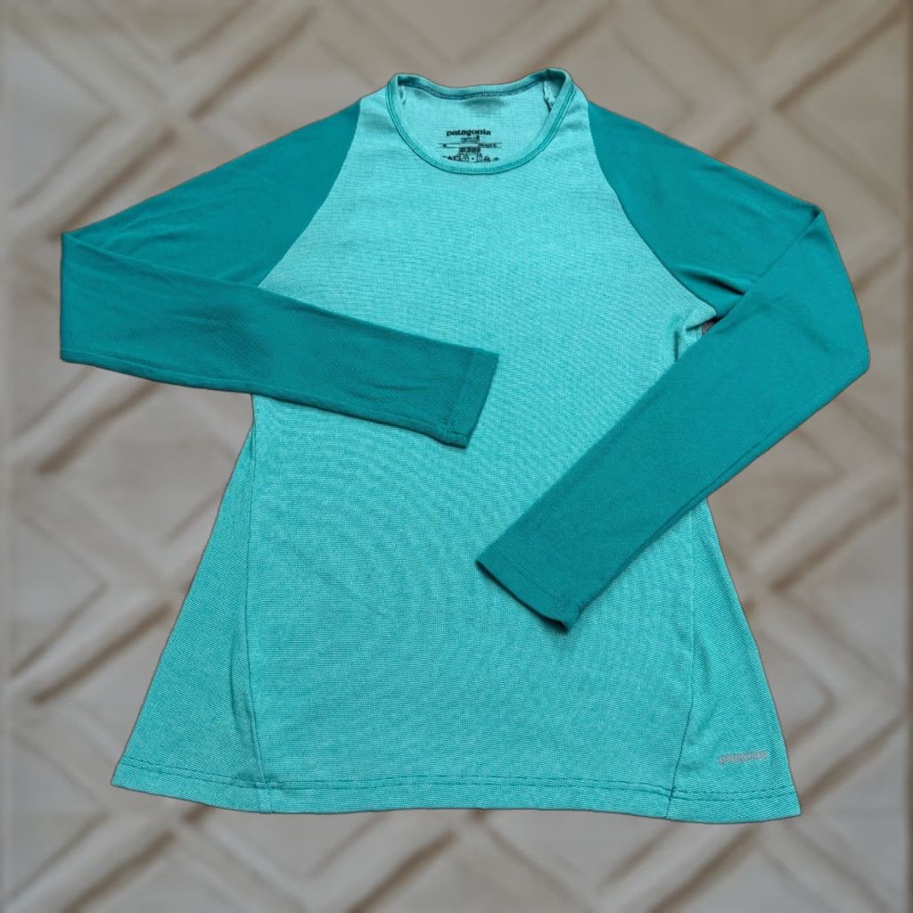 Patagonia Patagonia Capilene 2 Baselayer Long Sleeve T-Shirt Womens XS Blue Crew Neck Tee Size XS / US 0-2 / IT 36-38 - 1 Thumbnail