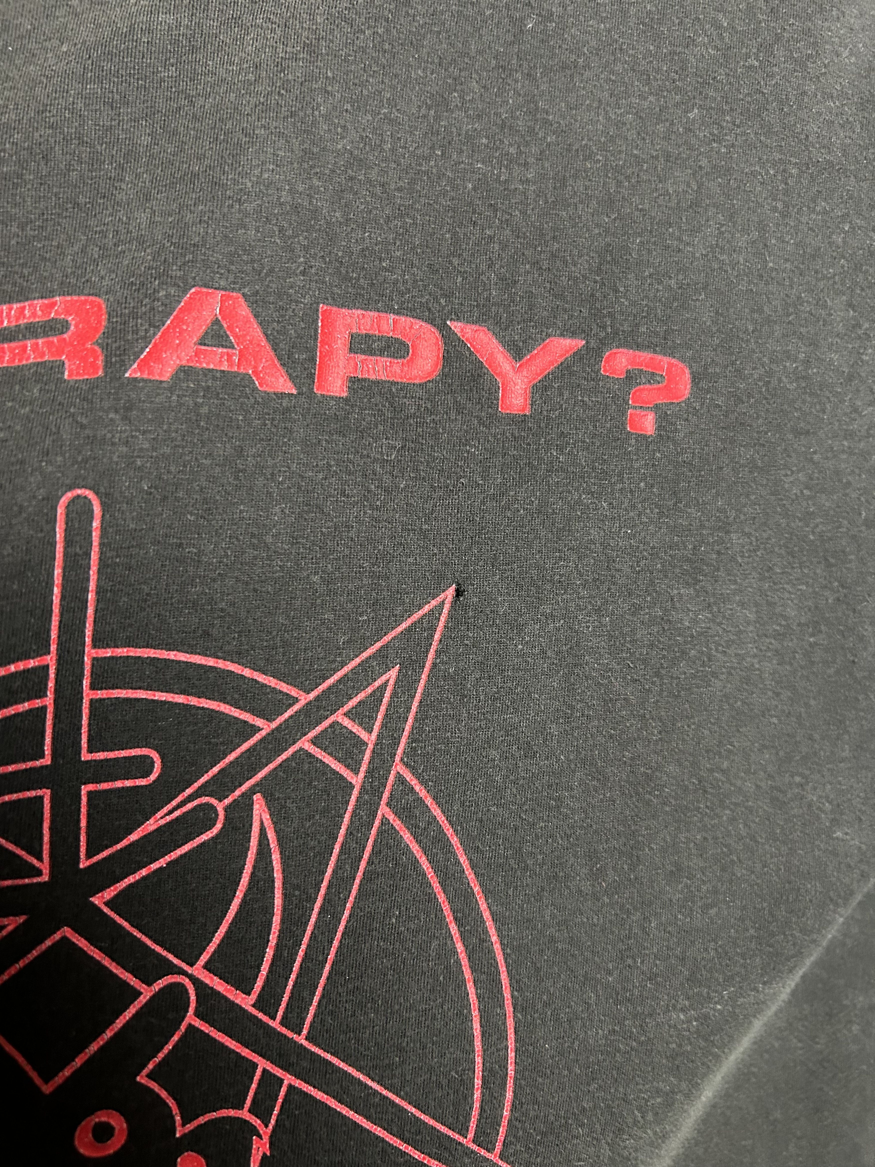 Band Tees Vintage 2000s Therapy? Hey Satan Your Rock Band T-shirt Size US L / EU 52-54 / 3 - 6 Thumbnail
