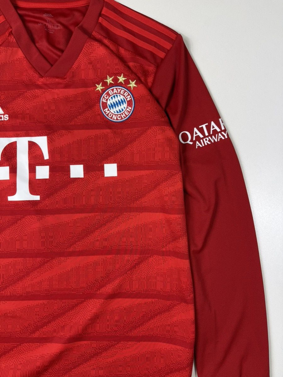 Adidas FC Bayern Munich Lewandowski #9 Long Sleeve Jersey Size US XL / EU 56 / 4 - 4 Thumbnail