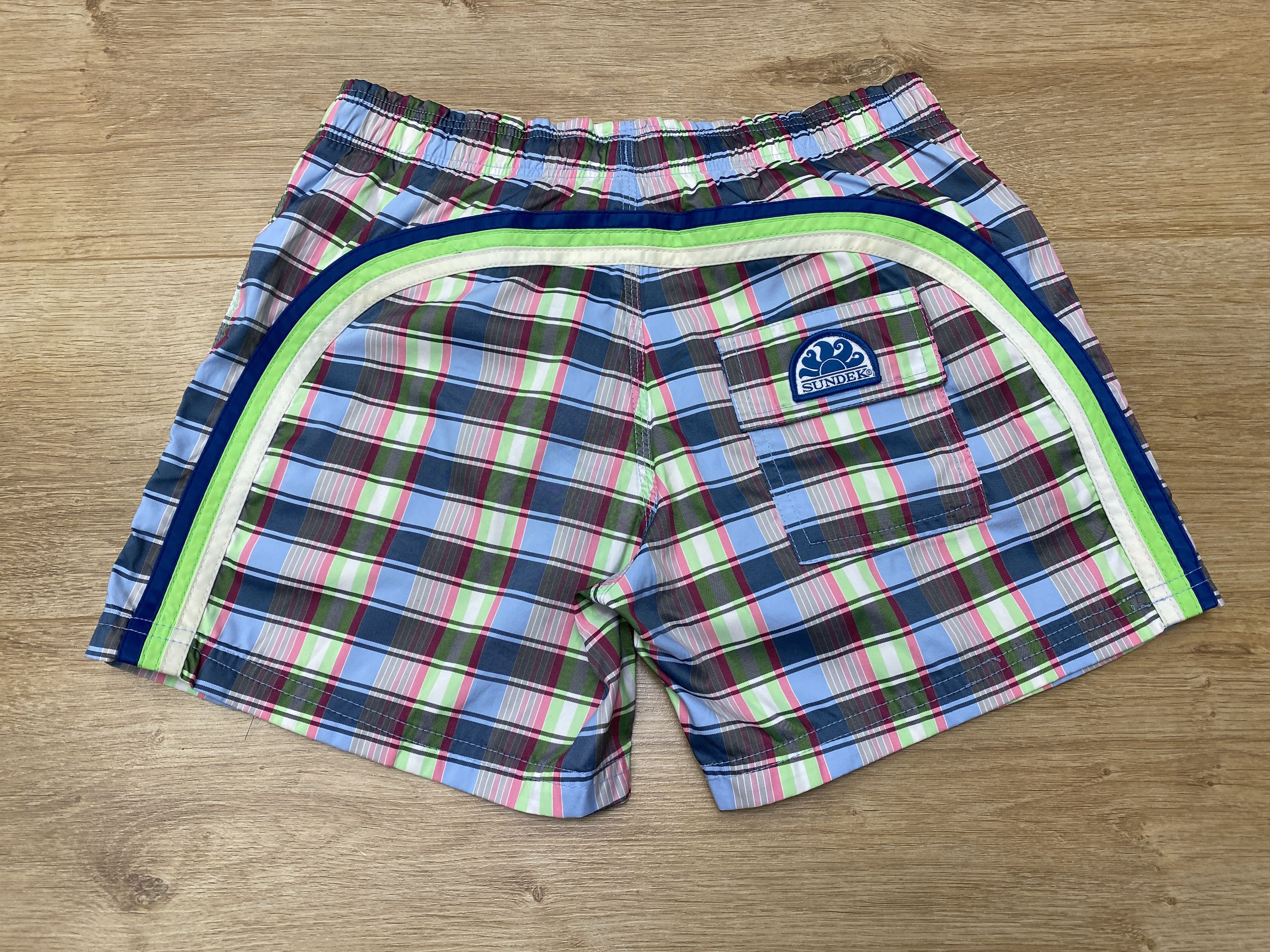 Sundek Nova Check Sundek S Shorts Trunks Bath Suit Surf Size S Xs Size US 28 / EU 44 - 8 Thumbnail