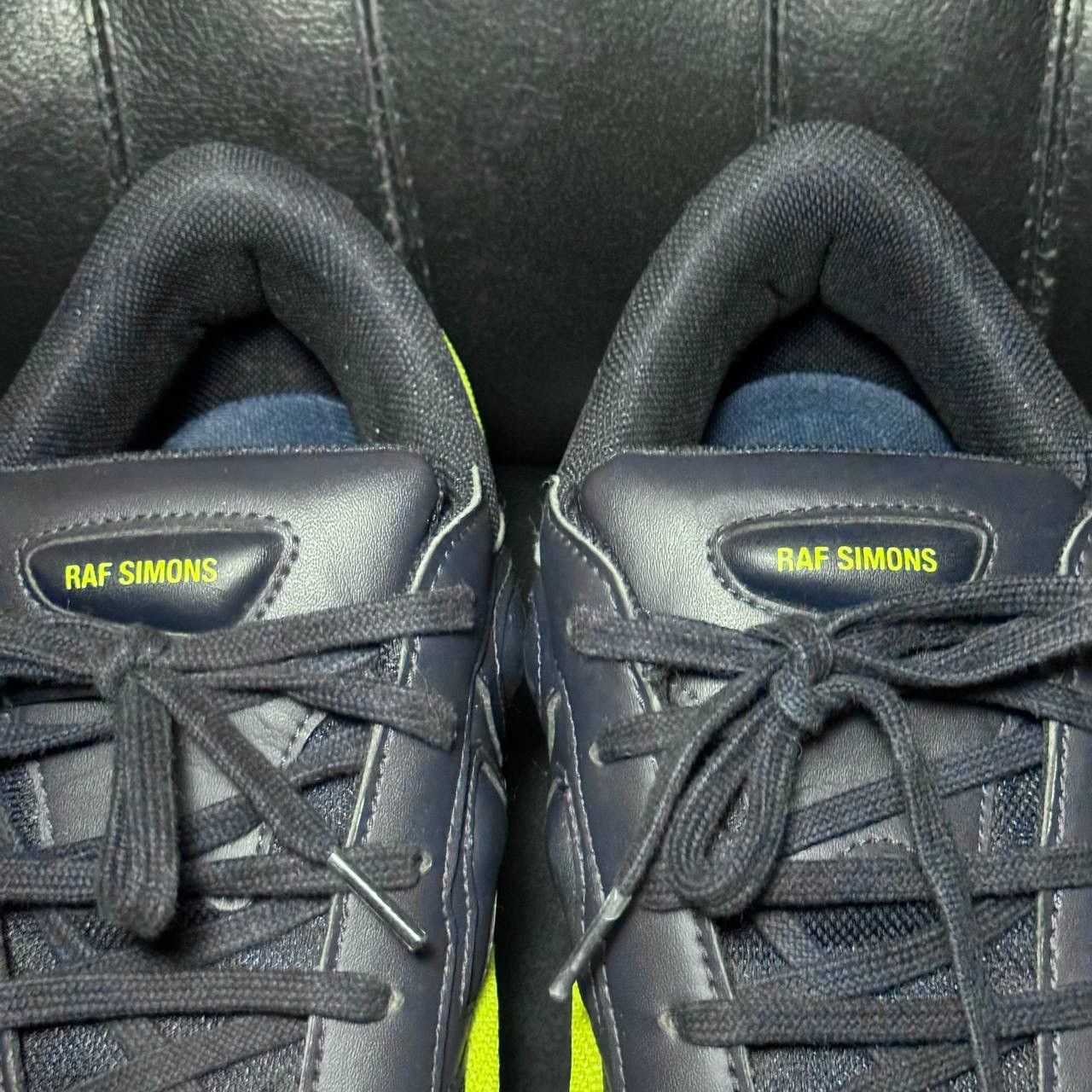 Adidas × Raf Simons 12,5us Adidas Raf Simons Ozweego Yellow Sneakers Size US 12.5 / EU 45-46 - 9 Thumbnail