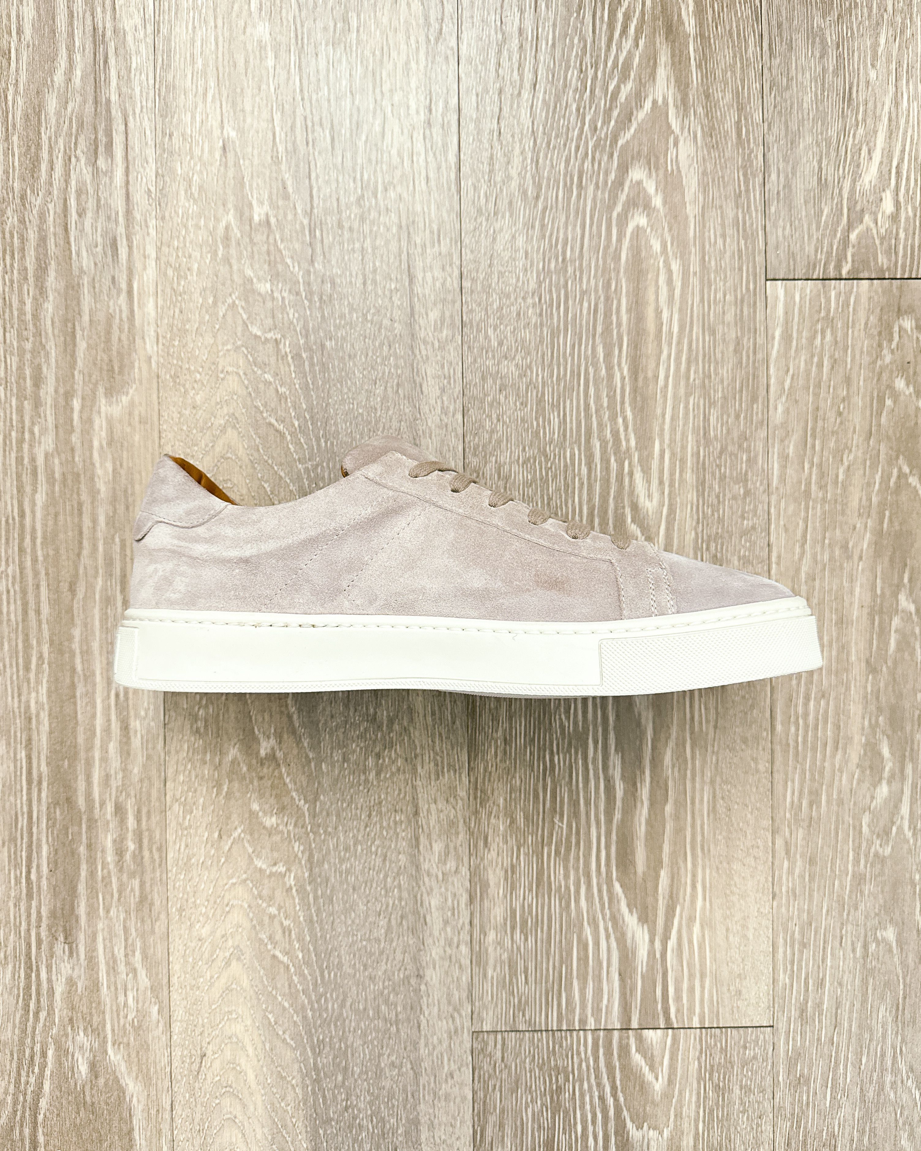 Armando Cabral Armando Cabral Taupe Suede Leather Sneakers Men's 43 Low Top Size US 10 / EU 43 - 8 Thumbnail