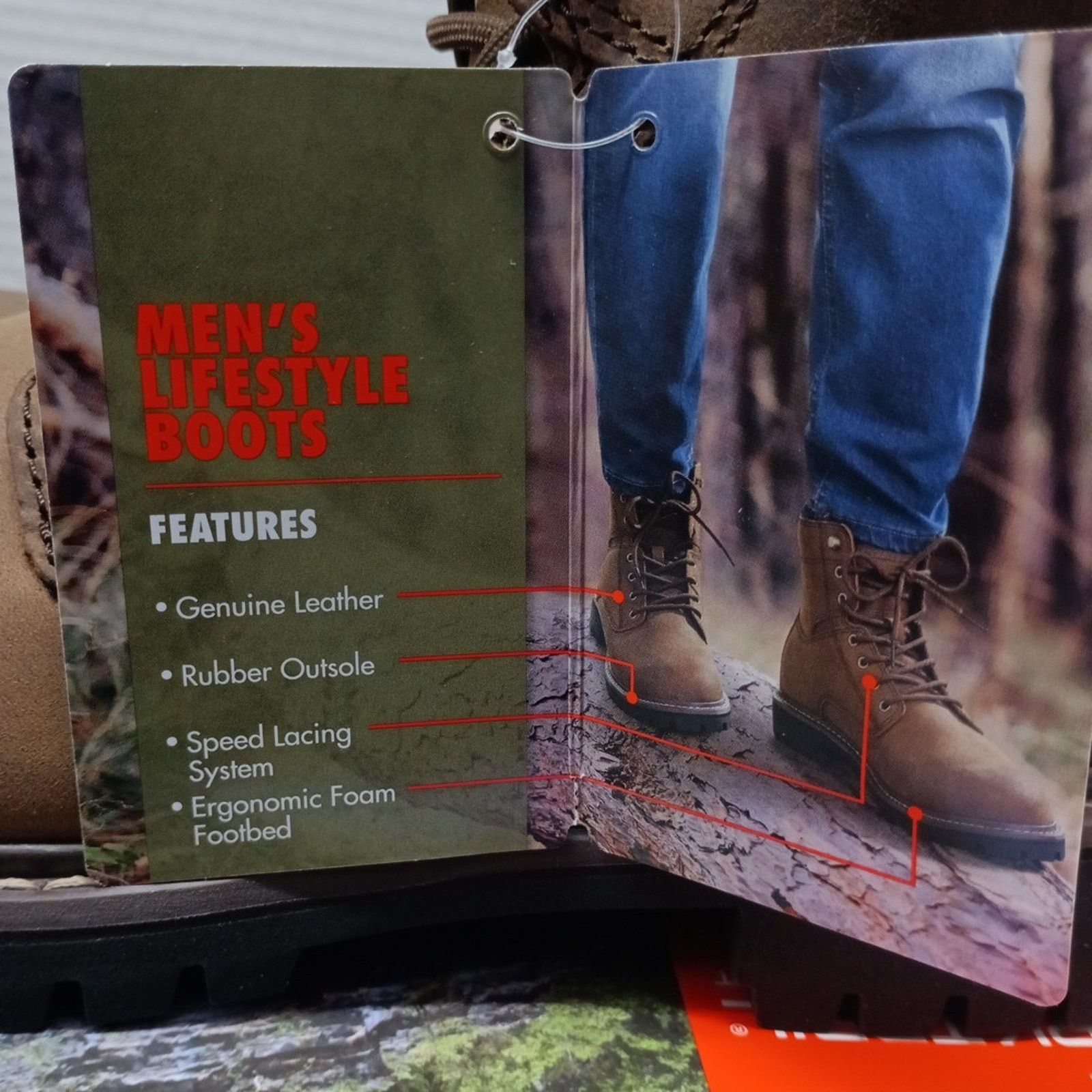 Other Ozark Trail Men's Range Mountain Hiking Boots Size 7 Brown Size US 7 / EU 40 - 4 Thumbnail