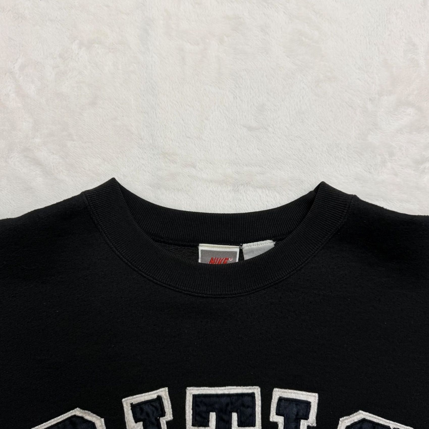 Nike VINTAGE Nike British Sport Sweatshirt Mens M Black Graphic Print Pullover Crewneck Logo Size US M / EU 48-50 / 2 - 3 Thumbnail