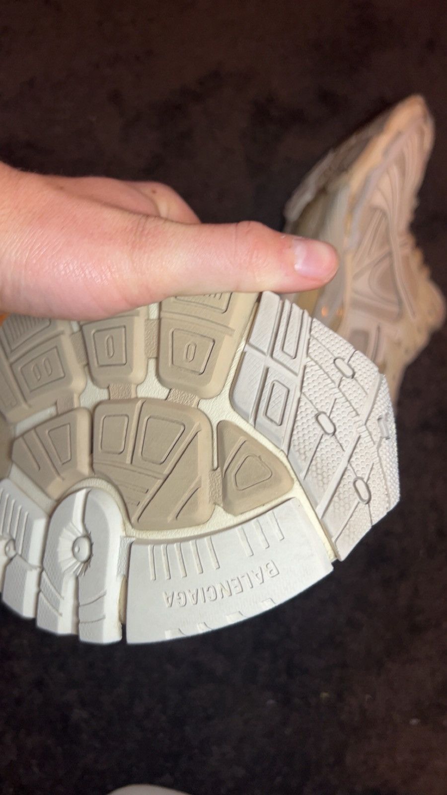 Balenciaga Balenciaga Runner Beige Size US 12 / EU 45 - 13 Thumbnail