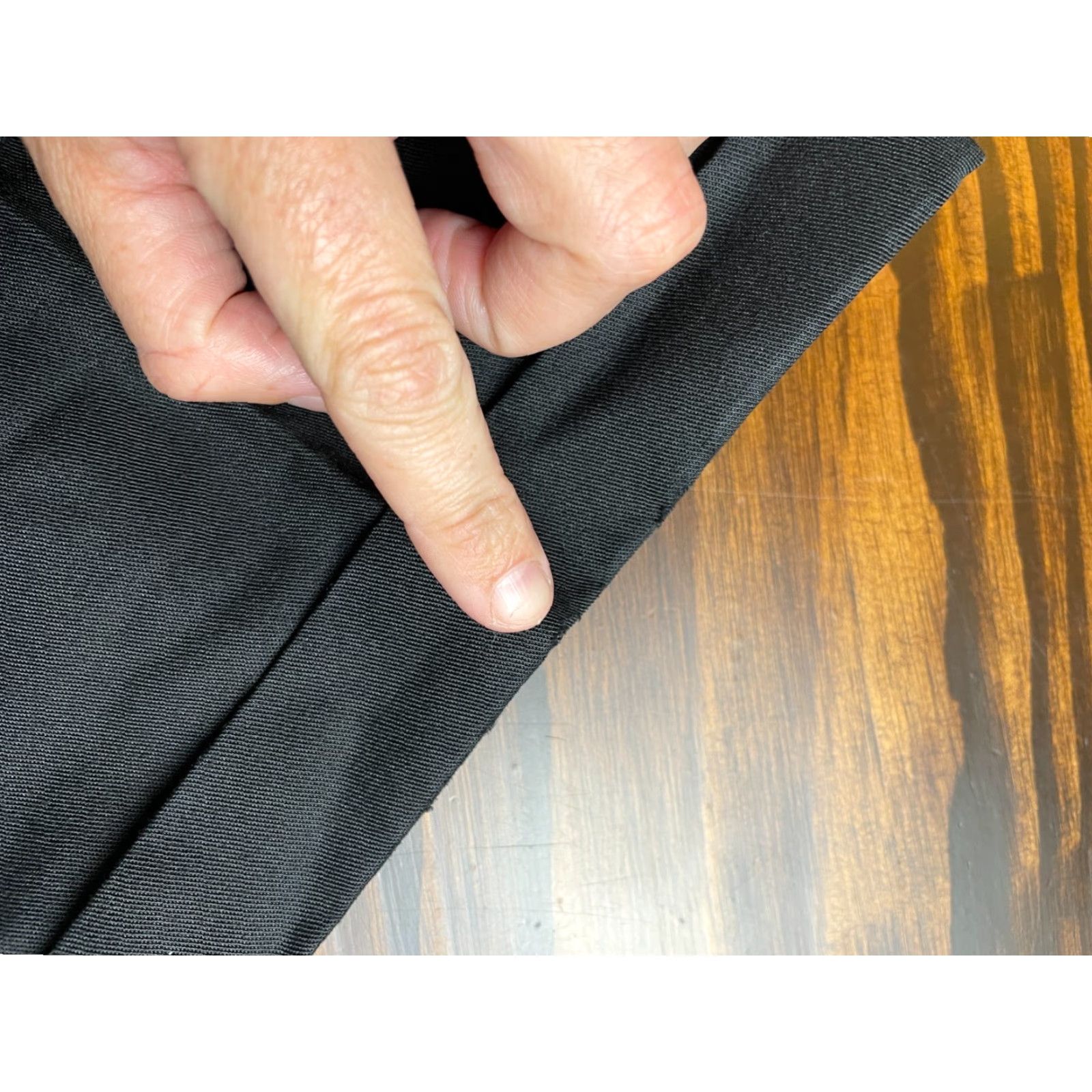 Haggar Haggar Dress Pants Men 36x30 Black Pleated Straight Flat Front Belted Breathable Regular Inseam 29.5 Formal Business Casual Conservative Trousers Size US 36 / EU 52 - 4 Thumbnail