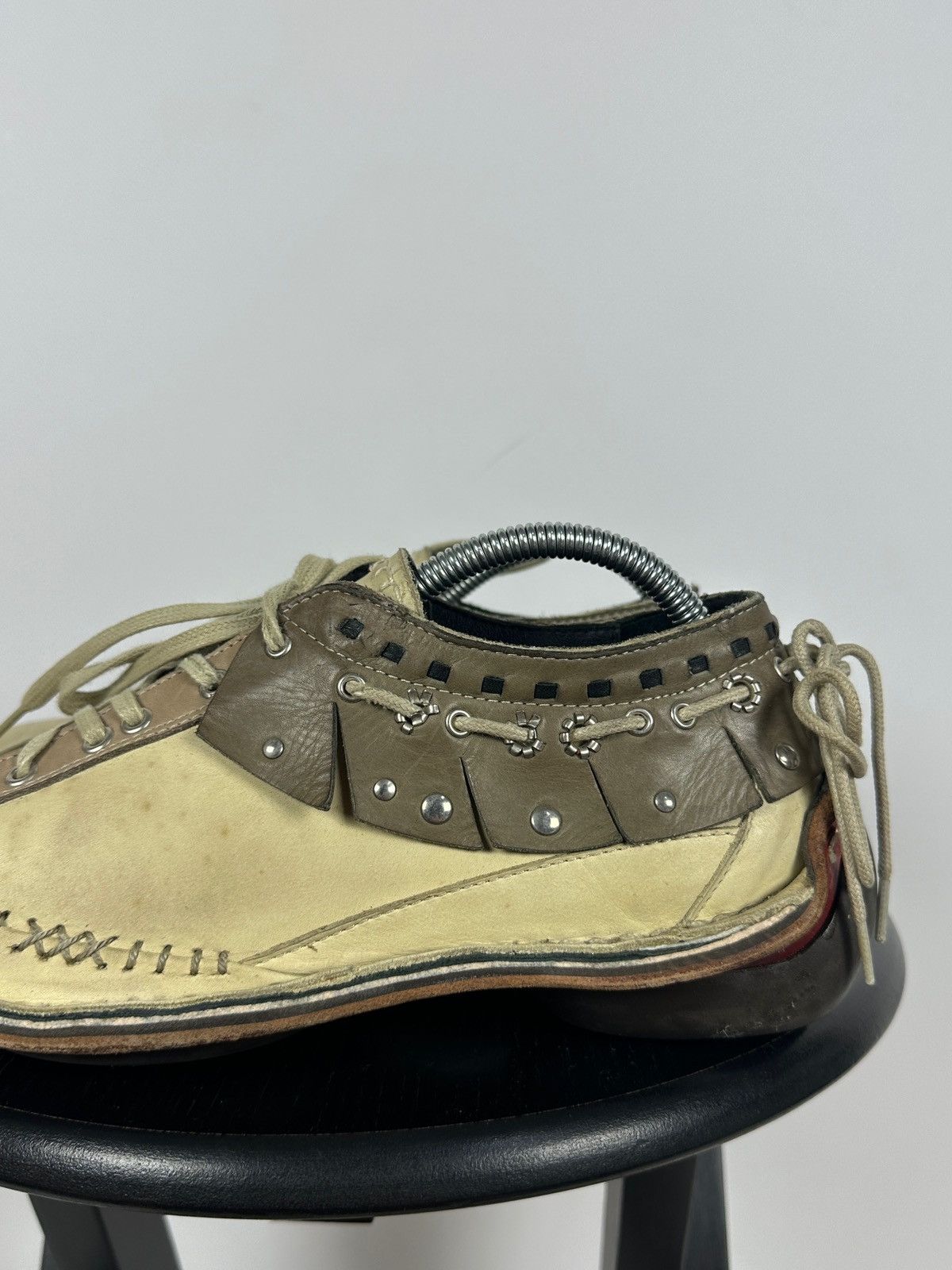 Marithe + Francois Girbaud Vintage Marithé + François Girbaud Leather Moccasin Shoes Size US 7 / EU 40 - 16 Thumbnail
