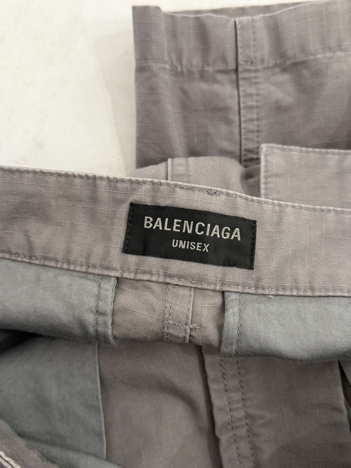 Balenciaga Balenciaga FW23 Grey Colored Flaired Cargo Pants Sz.S Size US 32 / EU 48 - 7 Thumbnail