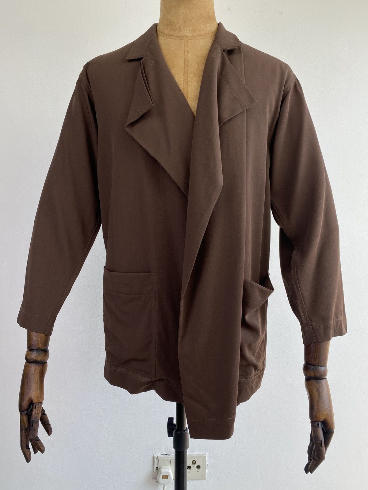 Japanese Brand 90’s Plantation by Issey Miyake Oversize Kimono style Jacket Size US L / EU 52-54 / 3 - 8 Thumbnail