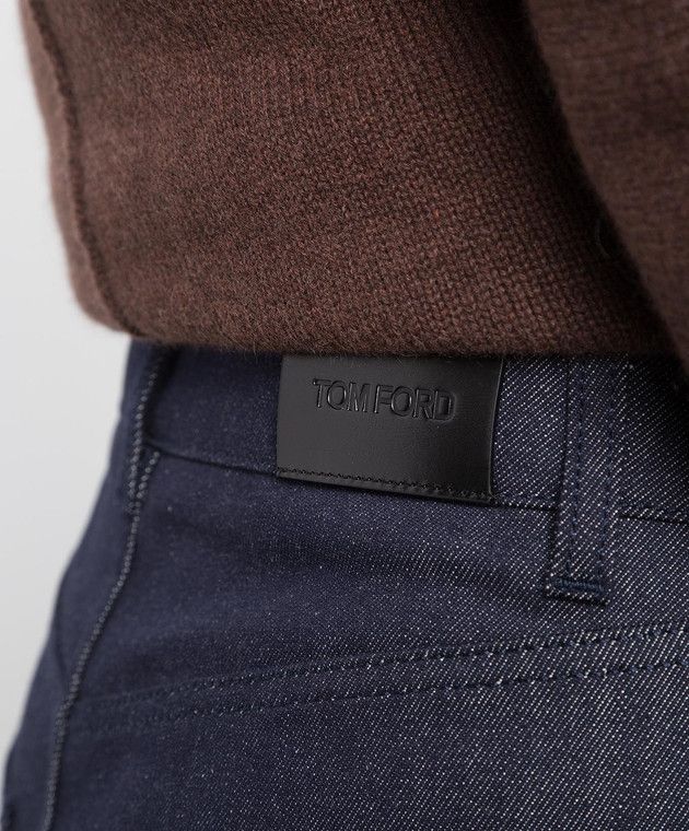 Tom Ford o1w1db10225 PAD078 Jeans in Dark Blue Size 25" / US 0 / IT 36 - 5 Thumbnail