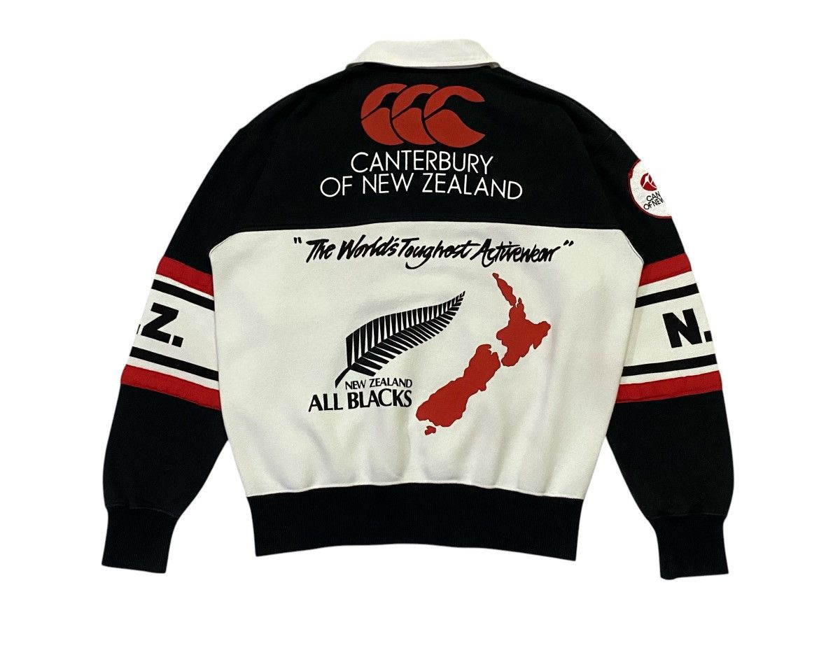 Canterbury of New Zealand Vintage Canterbury Of New Zealand “NZ RUGBY” Polo Sweatshirt Size US M / EU 48-50 / 2 - 7 Thumbnail