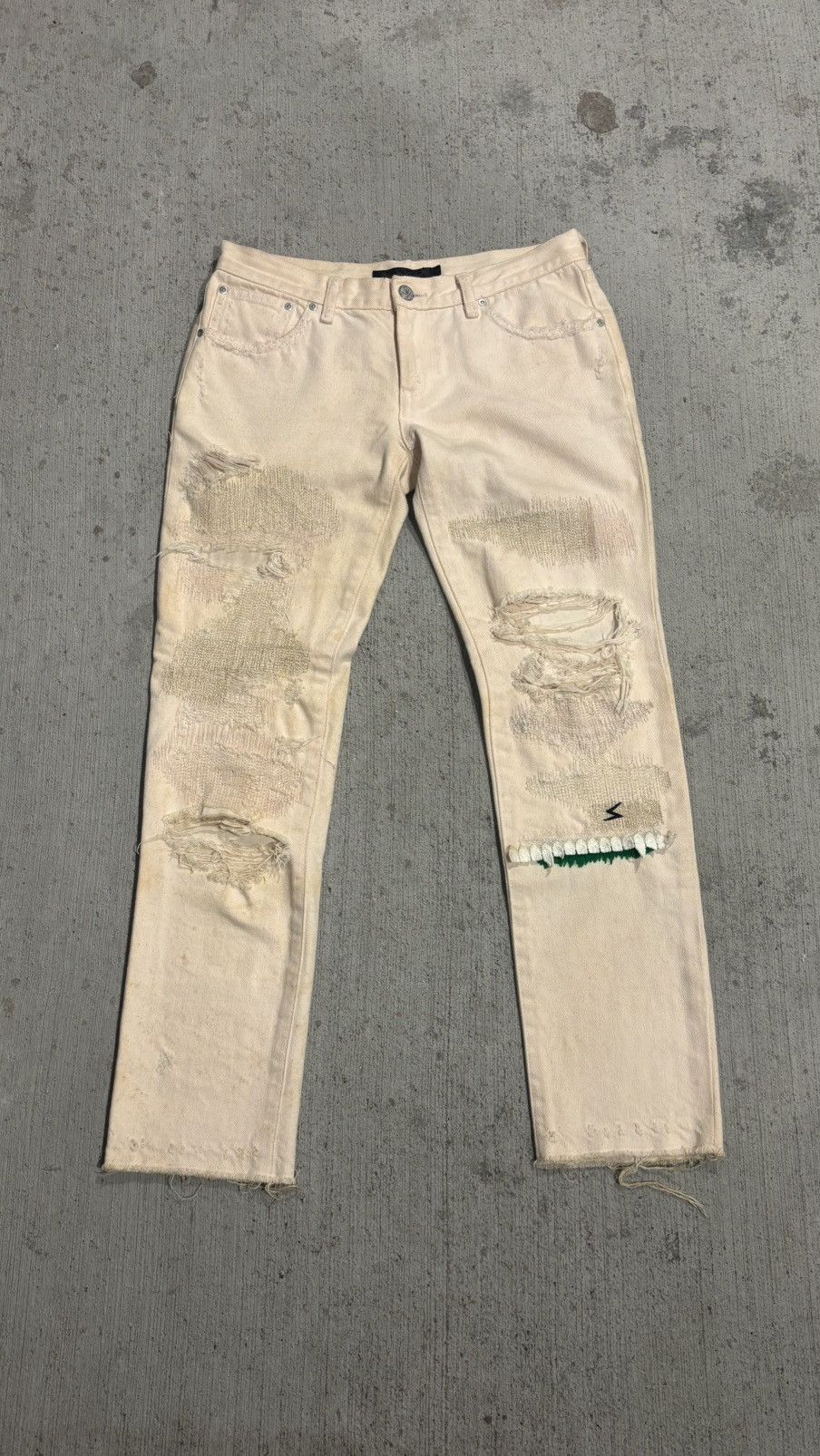 Undercover Undercover SS2005 Vampire Yarn Denim Size US 30 / EU 46 - 2 Thumbnail