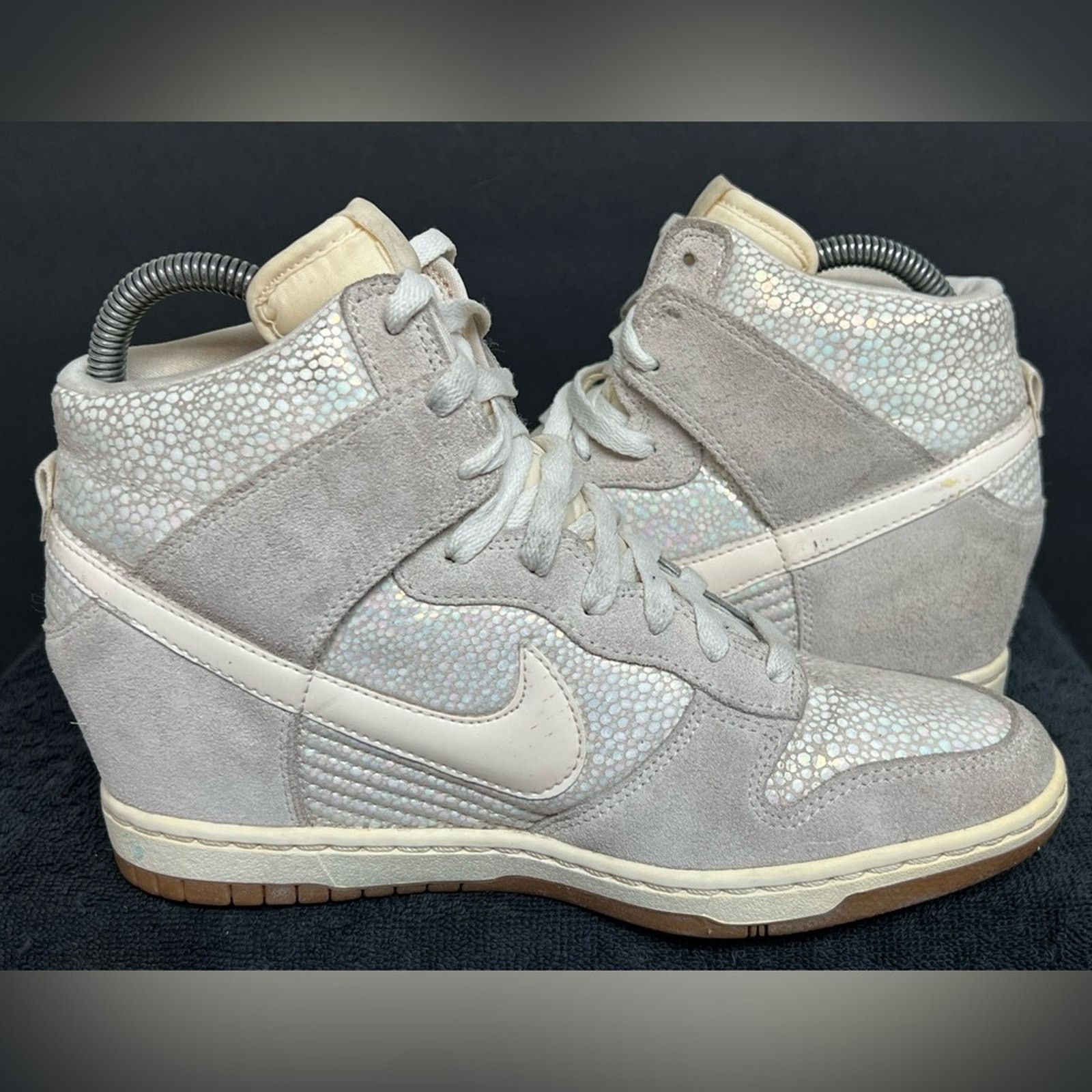 Nike Nike Dunk Sky Hi Hidden Wedge Metallic Luster / Sail SZ 9 Size US 9 / IT 39 - 7 Thumbnail