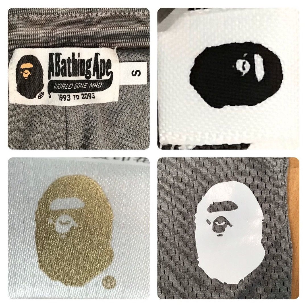 Bape BAPE Grey mesh shorts a bathing ape ★size S Size US 30 / EU 46 - 6 Thumbnail
