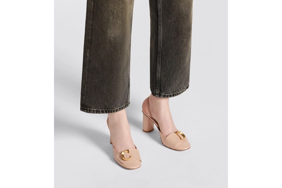 Dior o1bcso1str0226 Cest Dior Slingback Pump in Beige/Nude Size US 8 / IT 38 - 6 Thumbnail
