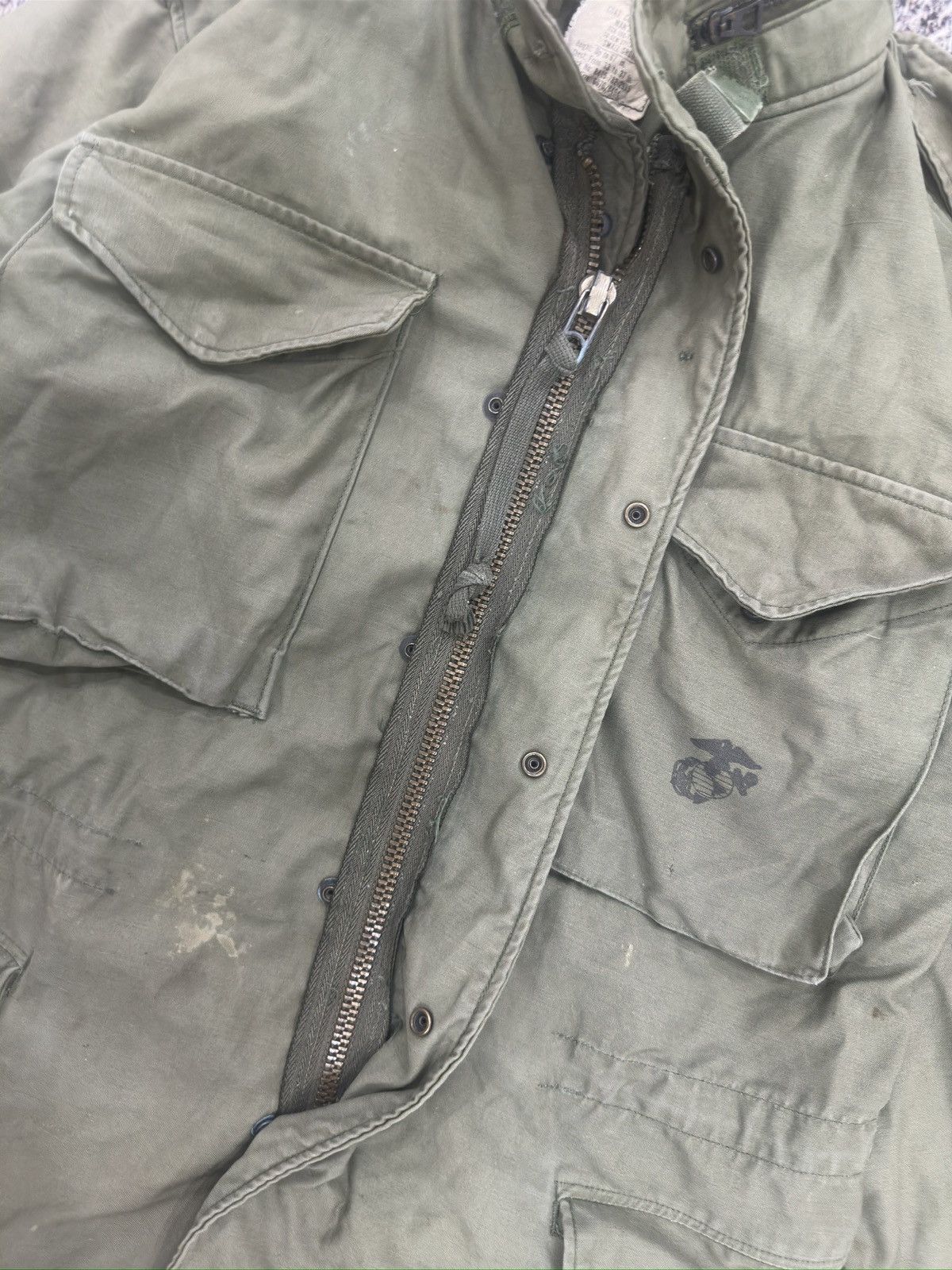 Alpha Industries × Vintage VINTAGE USMC M65 COAT COLD WEATHER MAN’S FEILD Size US S / EU 44-46 / 1 - 7 Thumbnail