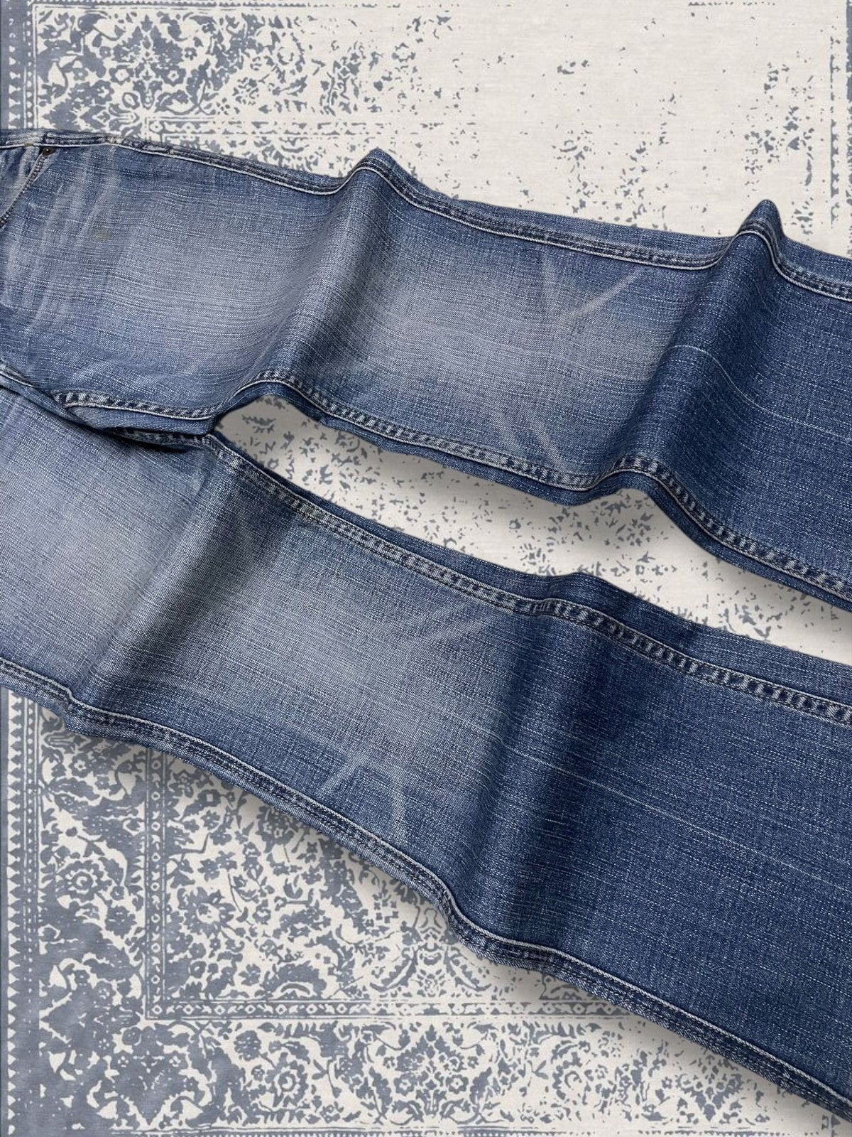 Designer × Polo Ralph Lauren × Vintage Vintage 90s Og Designer Ralph Lauren Flared Distressee Denim Size US 27 - 6 Thumbnail
