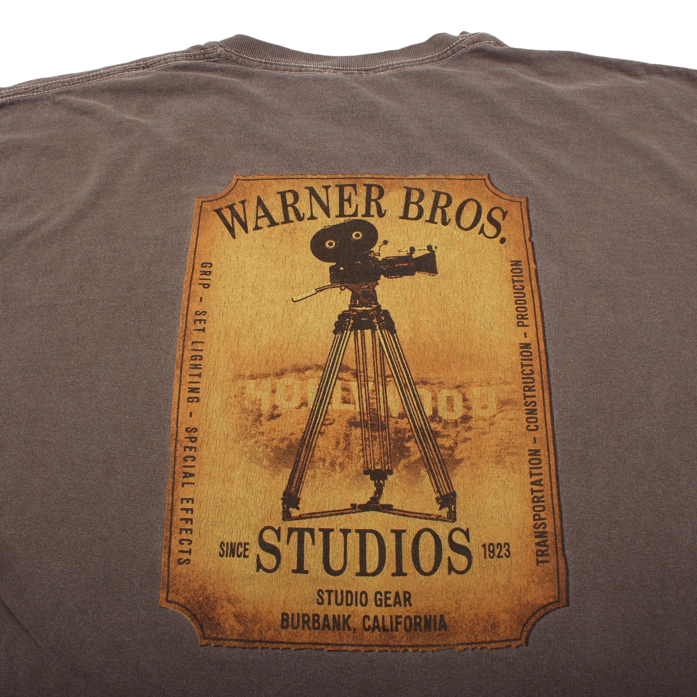 Warner Bros 90s Warner Bros Studios T-Shirt: Burbank Film Camera Graphic Size US L / EU 52-54 / 3 - 2 Thumbnail