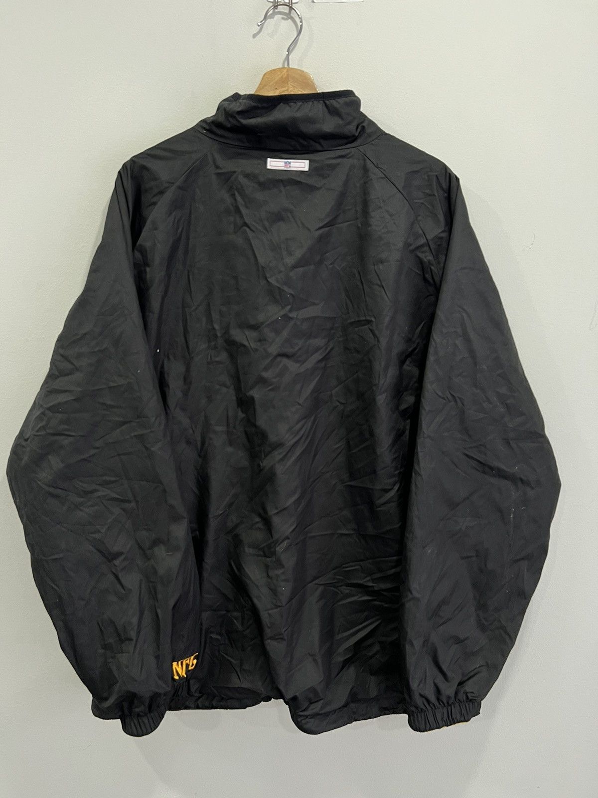 Vintage Vintage Pittsburgh Steelers Pullover Jacket Windbreaker nfl Size US XL / EU 56 / 4 - 2 Thumbnail