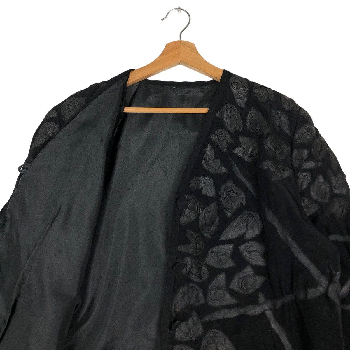 Japanese Brand 🔥Vtg Chore Leather Jacket Flower Inspire Hai Sporting Gear Size US S / EU 44-46 / 1 - 12 Thumbnail
