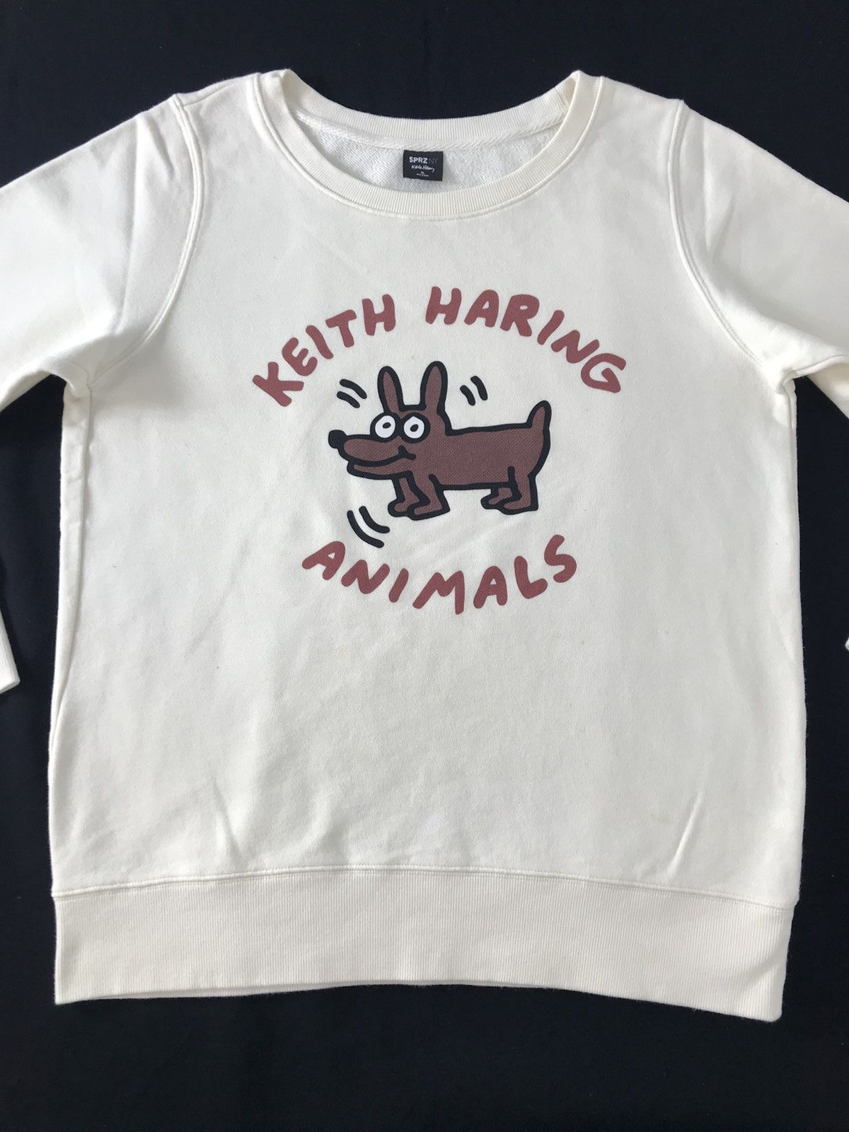 Keith Haring Hype Keith Haring Animal Dog Logo Sweatshirt Pull Over Size US L / EU 52-54 / 3 - 3 Thumbnail