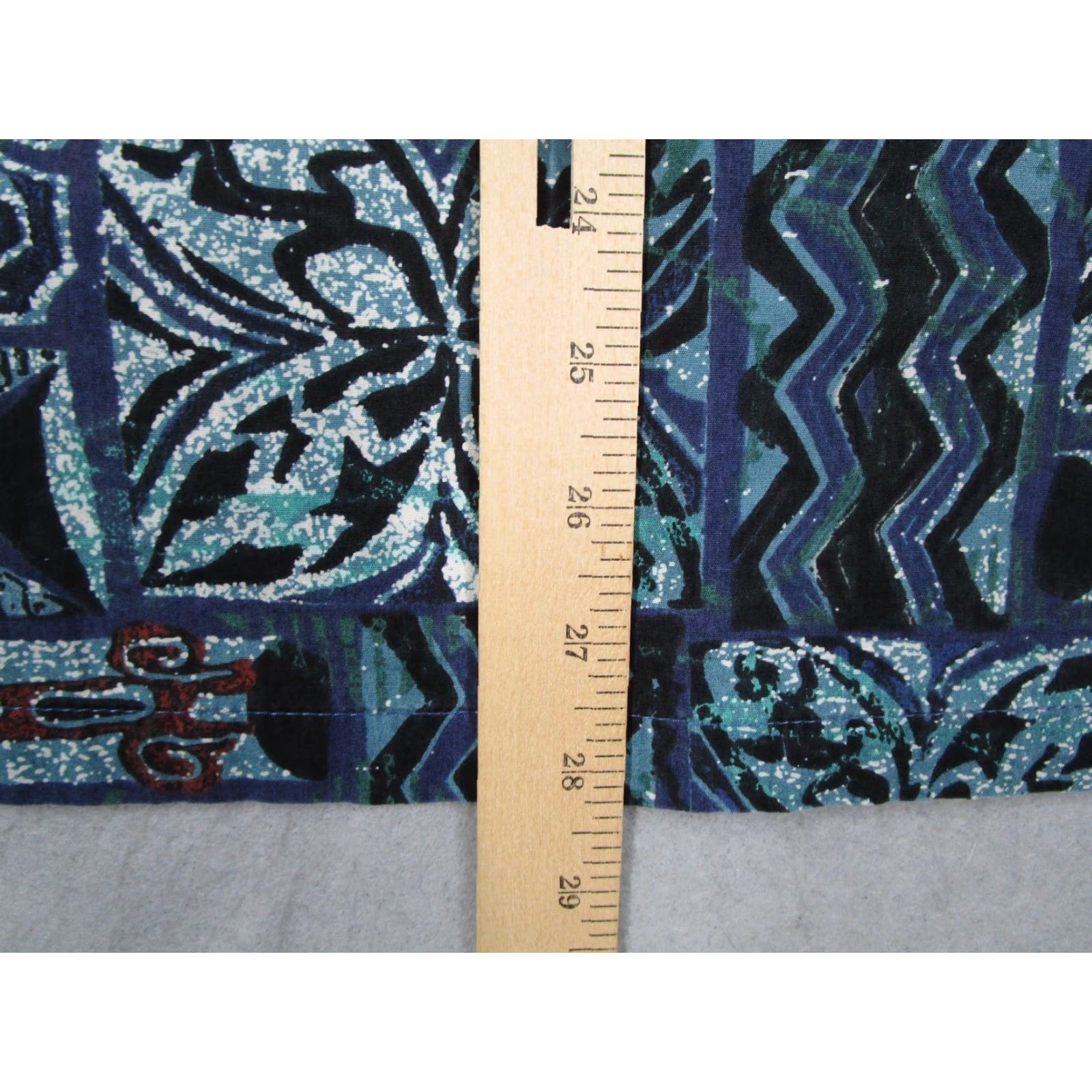 Vintage Kahala Avi Collection Men's Large Blue Short Sleeve Button-Up Hawaiian Shirt Abstract Geometric Tropical Size US L / EU 52-54 / 3 - 7 Thumbnail