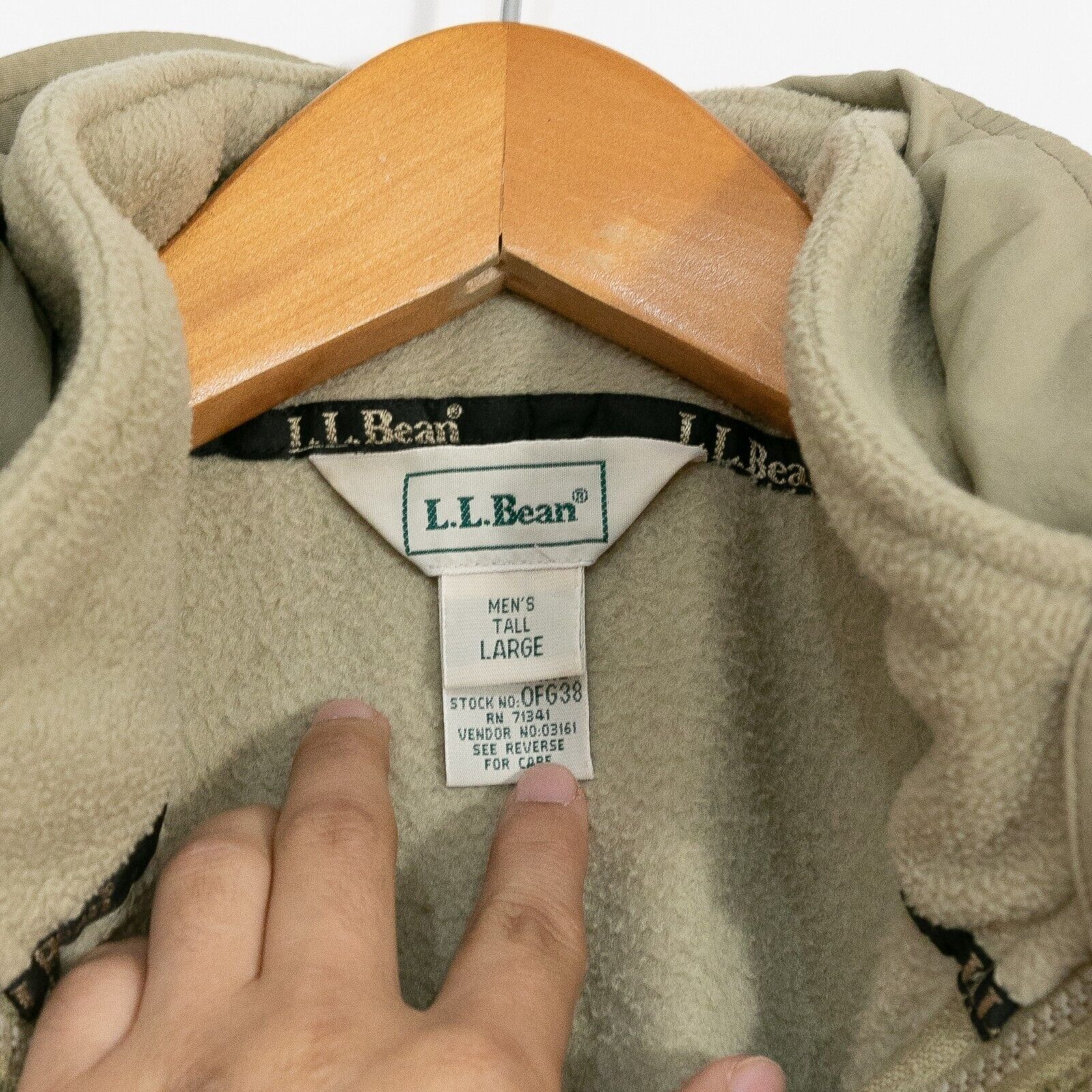 L.L. Bean L.L. Bean Fleece Lined Parka Jacket Large Tall - Outdoors Size US L / EU 52-54 / 3 - 4 Thumbnail