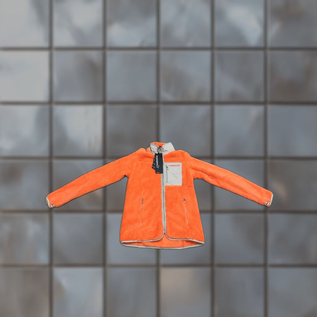 Vintage Norrona Femund Warm3 Fleece Jacket Womens Medium Full Zip Orange NWT Sample Size M / US 6-8 / IT 42-44 - 1 Thumbnail