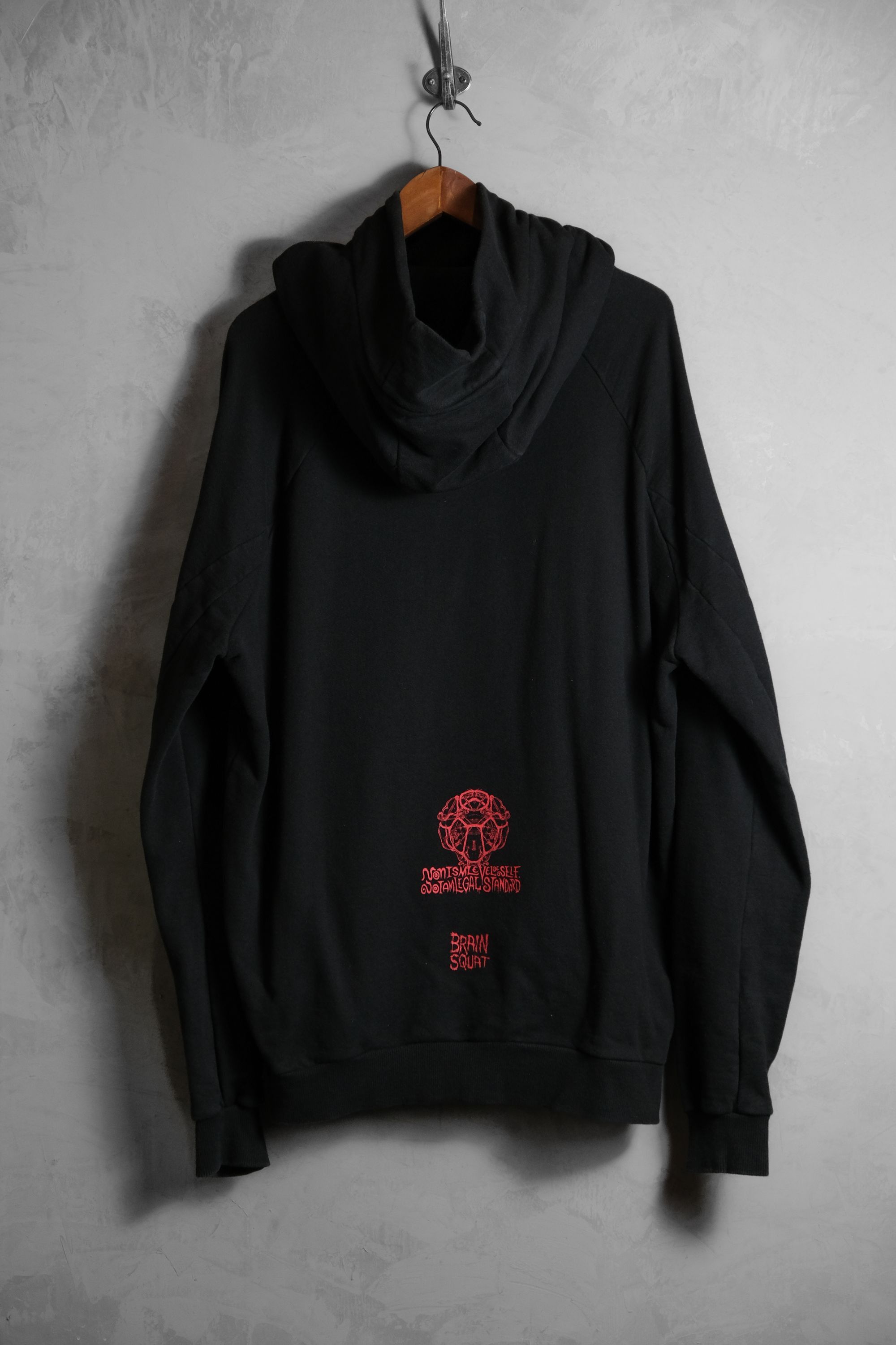 NILOS NILøS 17F/W Brain Squat Hoodie Sweatshirt Size US L / EU 52-54 / 3 - 5 Thumbnail