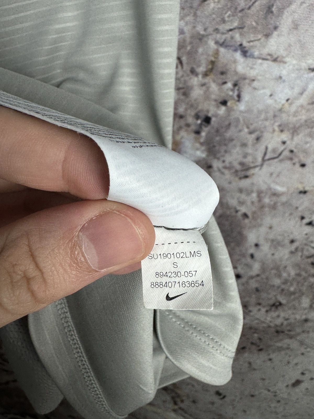 Nike Men’s Nike T-Shirt Jarsey Gray Sportswear Size Small Size US S / EU 44-46 / 1 - 9 Thumbnail
