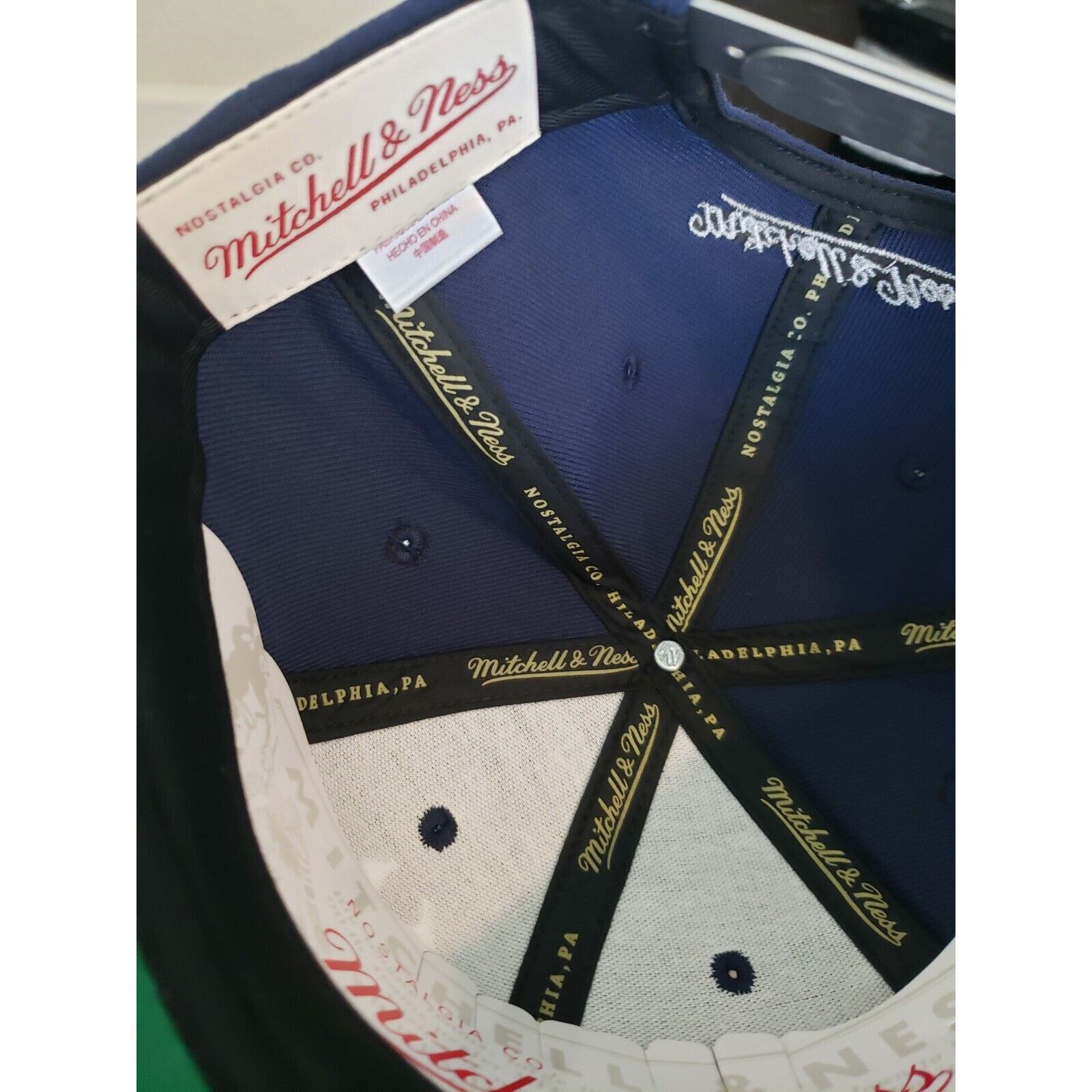 Mitchell & Ness New York Yankees Hat Cap Retro Snapback Navy Mitchell Ness Size ONE SIZE - 6 Thumbnail