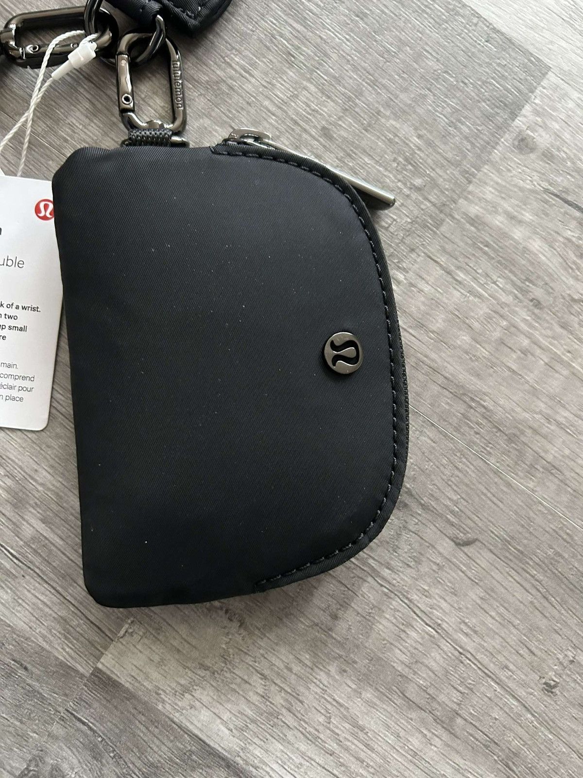 Lululemon Lululemon Dual Pouch Wristlet Black New With Tags Size ONE SIZE - 4 Thumbnail